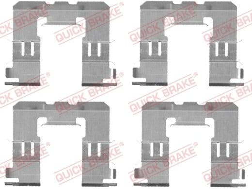 Accessory Kit, disc brake pad 109-1721 - image 2