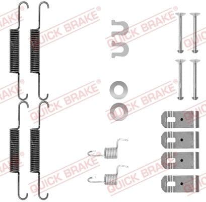 Brake shoes accessory kit 105-0895 - image 2
