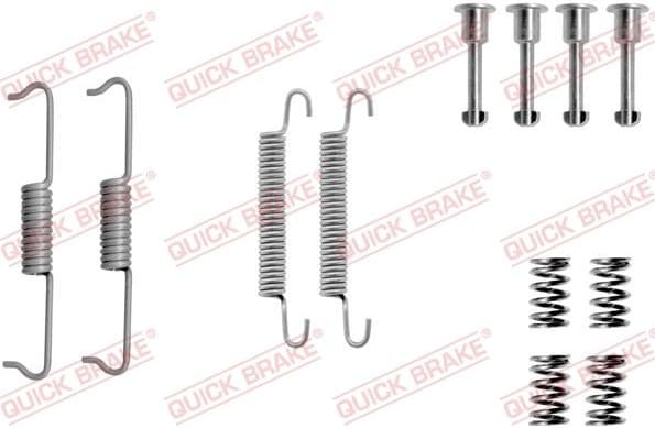 Brake shoes accessory kit 105-0841 - image 2