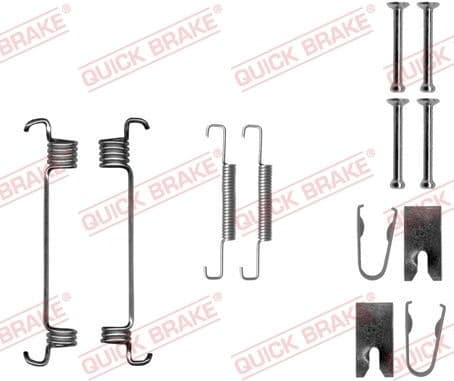 Brake shoes accessory kit 105-0875 - image 2