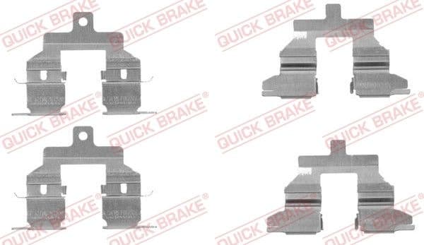 Brake pads accessory kit 109-1737 - image 2