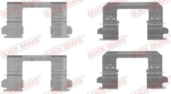 Brake pads accessory kit 109-1736 - image 2