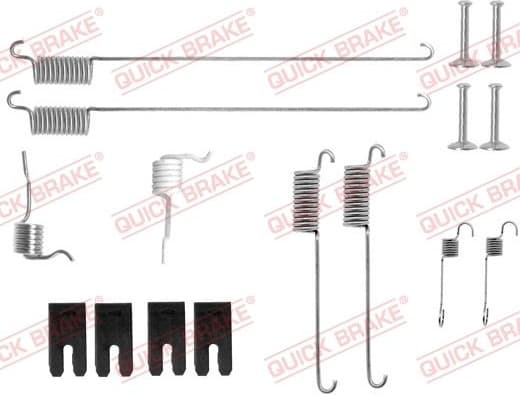 Brake shoes accessory kit 105-0829 - image 2