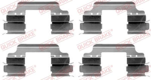 Brake pads accessory kit 109-1648 - image 2