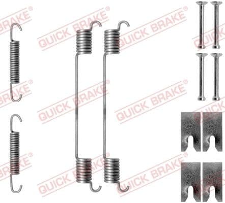 Brake shoes accessory kit 105-0814 - image 3