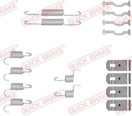 Brake shoes accessory kit 105-0876 - image 2