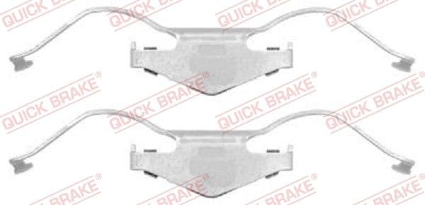 Brake pads accessory kit 109-1297 - image 2