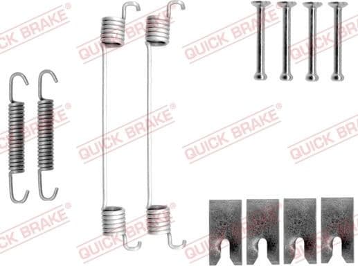 Brake shoes accessory kit 105-0827 - image 2