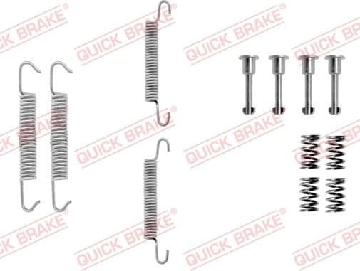 Brake shoes accessory kit 105-0621 - image 2