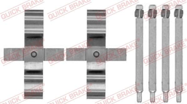 Accessory Kit, disc brake pad 109-1794 - image 2