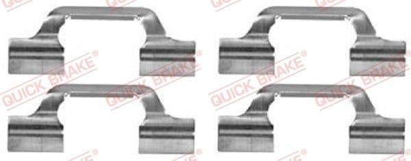 Brake pads accessory kit 109-1685 - image 2