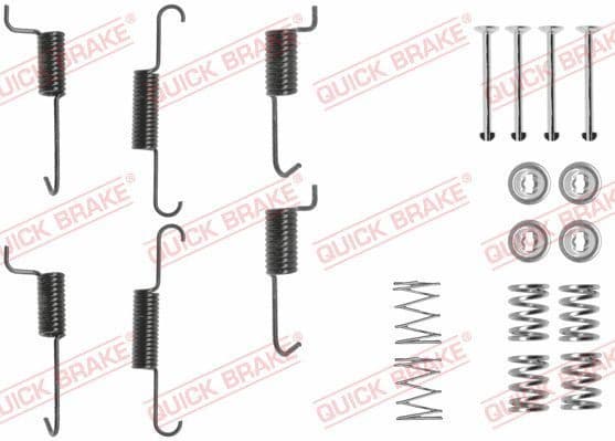 Brake shoes accessory kit 105-0823 - image 2