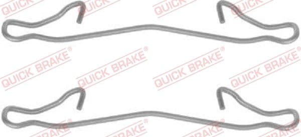 Brake pads accessory kit 109-1121 - image 2