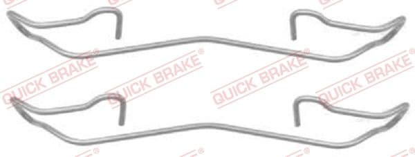 Brake pads accessory kit 109-1187 - image 2