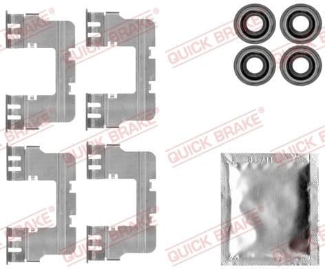 Accessory Kit, disc brake pad 109-1785 - image 2