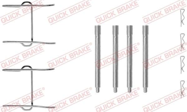 Brake pads accessory kit 109-1149 - image 2
