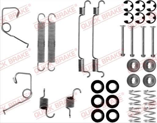 Brake shoes accessory kit 105-0706 - image 3