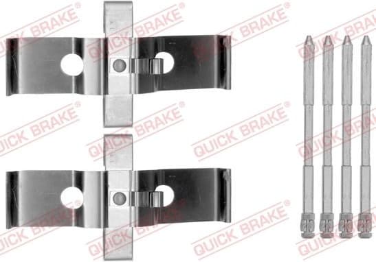 Brake pads accessory kit 109-1796 - image 2