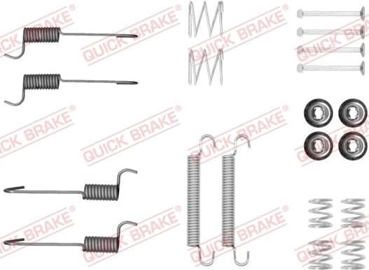 Brake shoes accessory kit 105-0046 - image 2