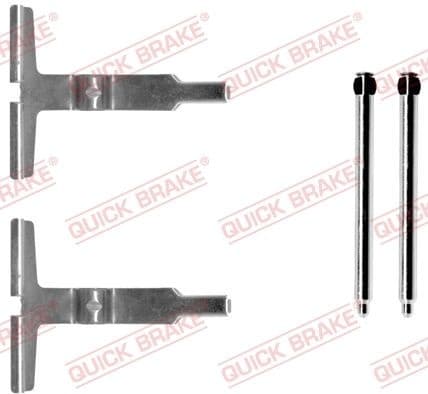 Accessory Kit, disc brake pad 109-1661 - image 2