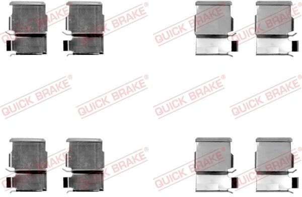 Brake pads accessory kit 109-1033 - image 2