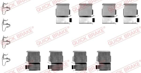 Accessory Kit, disc brake pad 109-1133 - image 2