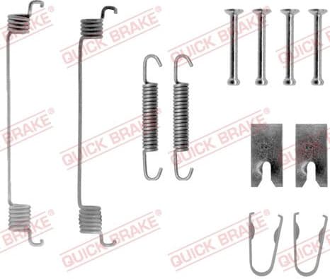 Brake shoes accessory kit 105-0794 - image 2