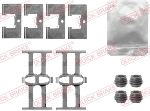 Accessory Kit, disc brake pad 109-1863 - image 2
