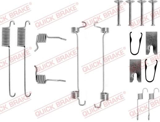 Brake shoes accessory kit 1050751 - image 2