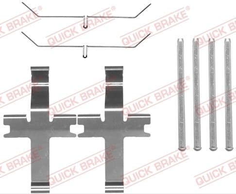 Brake pads accessory kit 109-1819 - image 2