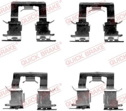 Accessory Kit, disc brake pad 109-1620 - image 2