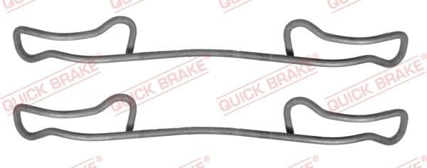 Brake pads accessory kit 109-1200 - image 2