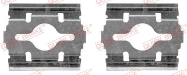 Brake pads accessory kit 109-1657 - image 2