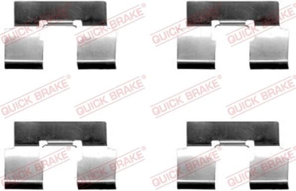 Accessory Kit, disc brake pad 109-1214 - image 2