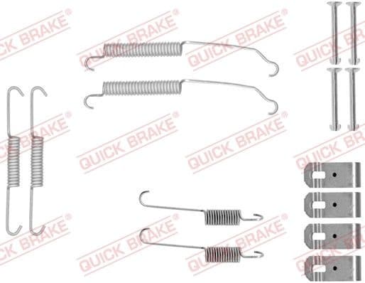 Brake shoes accessory kit 105-0015 - image 2