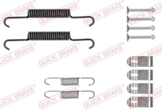 Brake shoes accessory kit 105-0881 - image 2