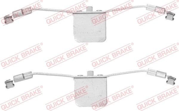 Brake pads accessory kit 109-1641 - image 2