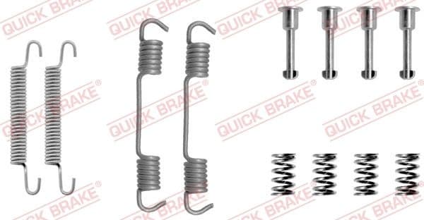 Brake shoes accessory kit 105-0708 - image 2