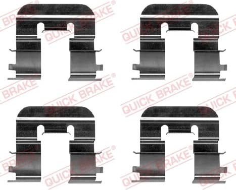 Brake pads accessory kit 109-0024 - image 2