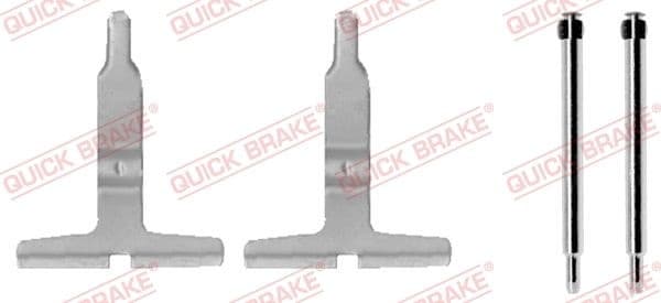 Brake pads accessory kit 109-1217 - image 2