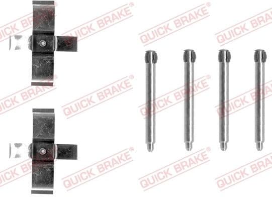 Accessory Kit, disc brake pad 109-1195 - image 2