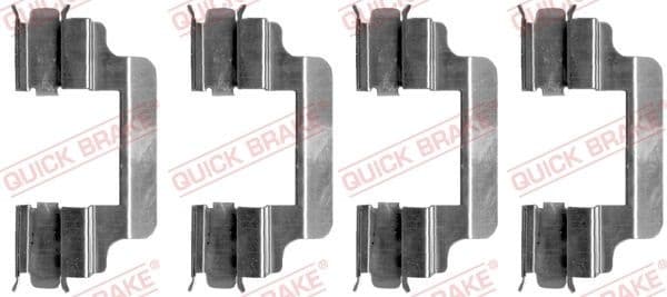 Brake pads accessory kit 109-1231 - image 2