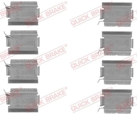 Brake pads accessory kit 109-1820 - image 2
