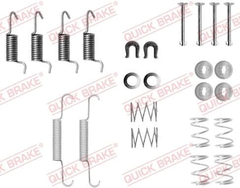 Brake shoes accessory kit 105-0871 - image 2