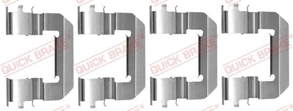 Brake pads accessory kit 109-0014 - image 2