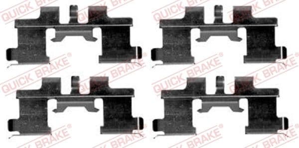 Accessory Kit, disc brake pad 109-1677 - image 3