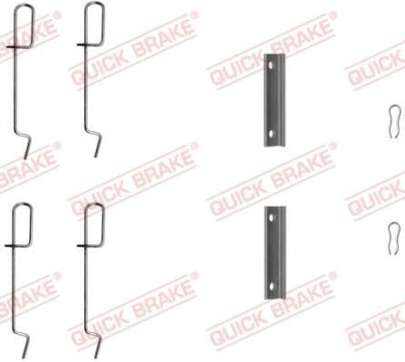 Accessory Kit, disc brake pad 109-1125 - image 2