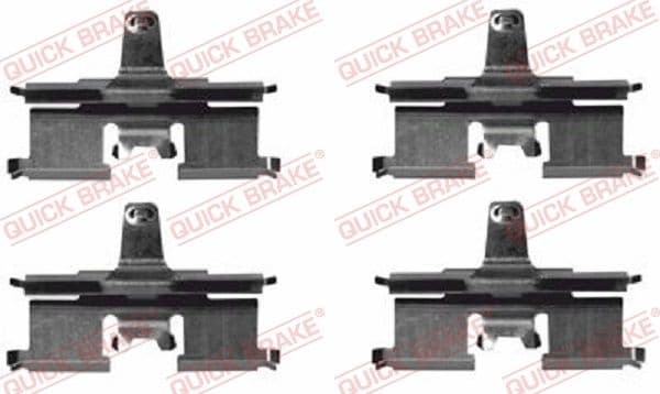 Accessory Kit, disc brake pad 109-1692 - image 2