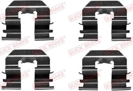Brake pads accessory kit 109-1780 - image 2