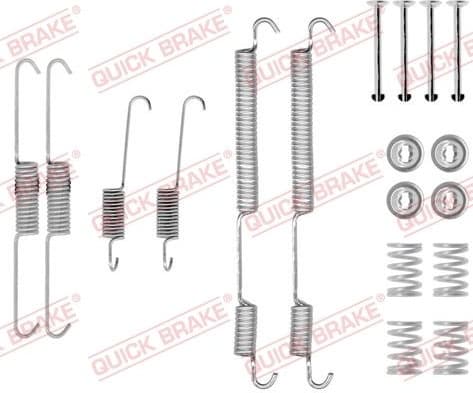 Brake shoes accessory kit 105-0753 - image 2